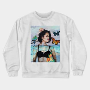 Portrait of Selena Quintanilla Crewneck Sweatshirt